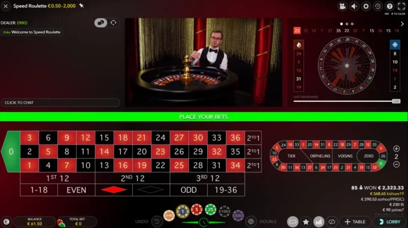 Chọn bàn phù hợp - 1 trong những cách xem cầu roulette hiệu quả